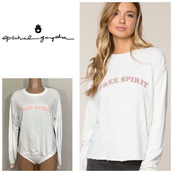 New. Spiritual Gangster free spirit sweatshirt. Small. MSRP $98 - Picture 8 of 16